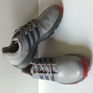 Men's Adidas 360 Traxion Golf Shoes Gray 12